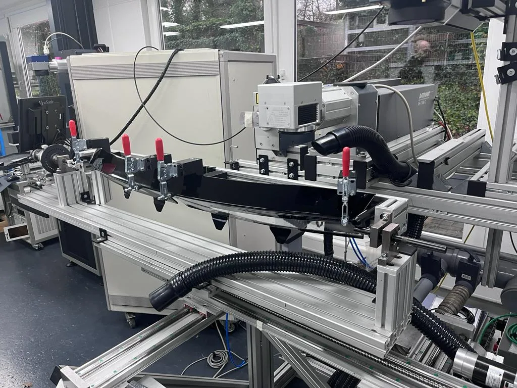 CO₂-Laser Angussabtrennung